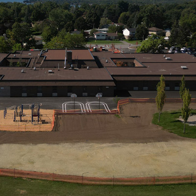 Grading & Drainage Improvements at Bayridge Public School image